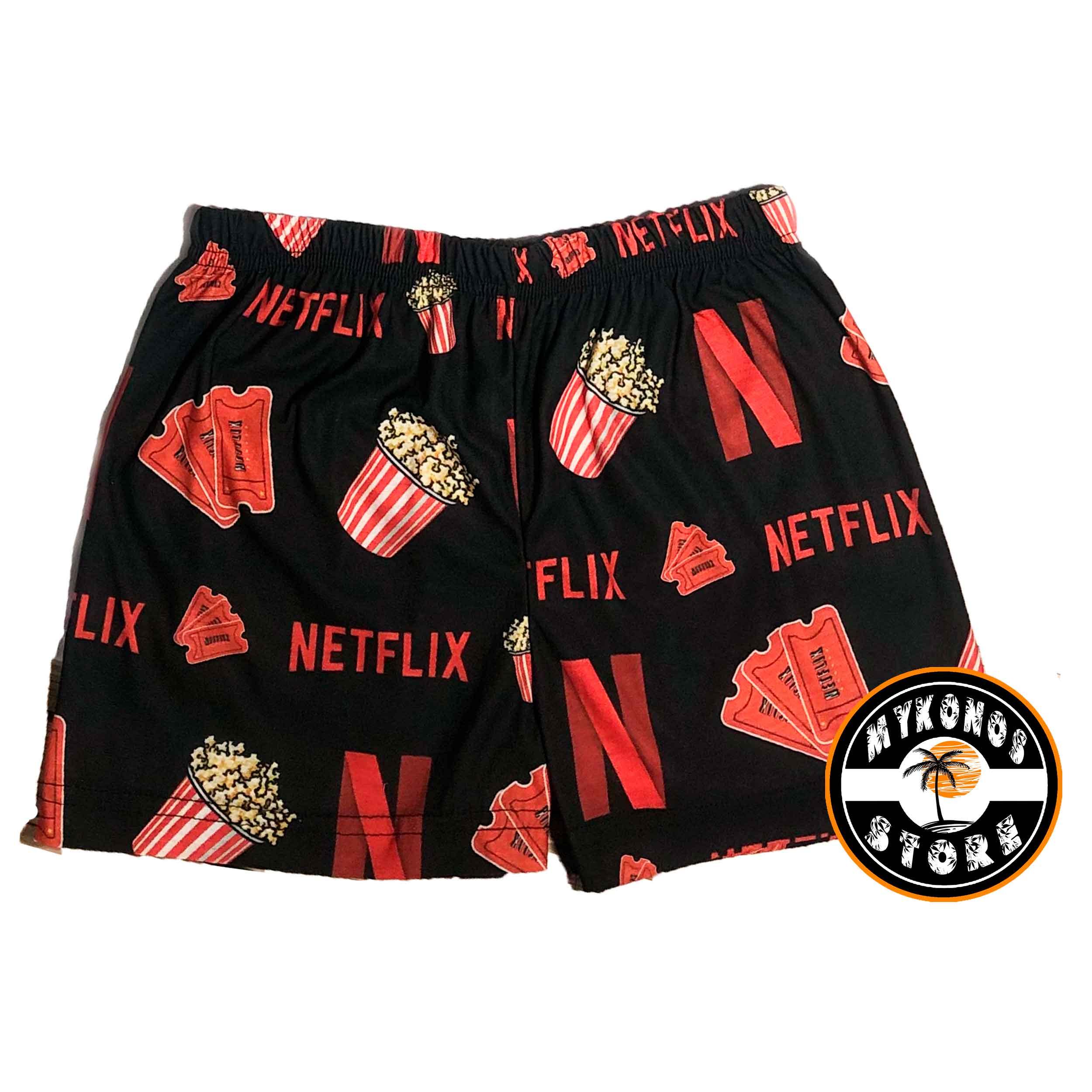 Short Netflix Palomitas Unisex ~ Kids - Mayorista Store Mykonos