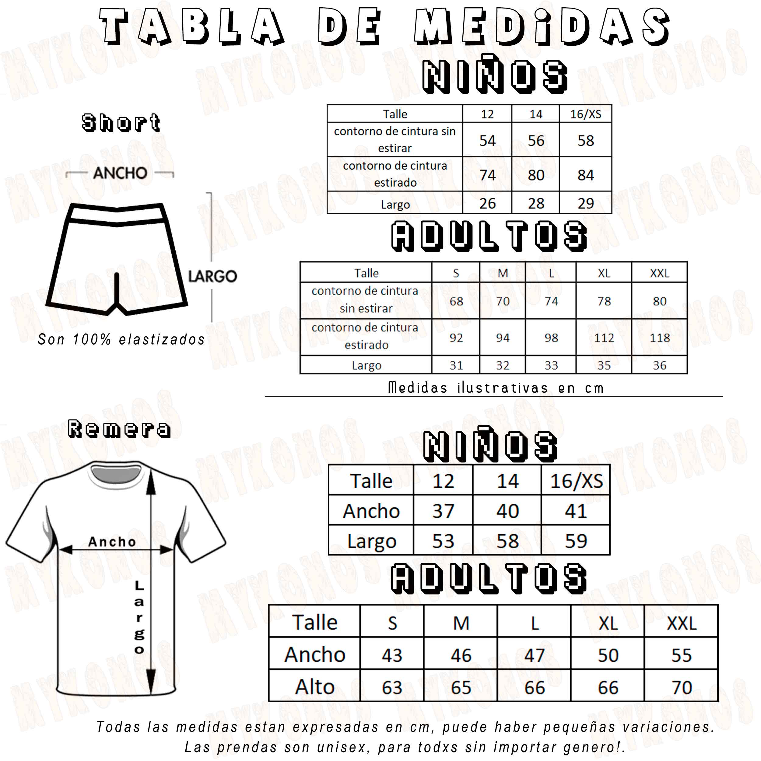 Pijama Corto Maths Remera Gris Unisex