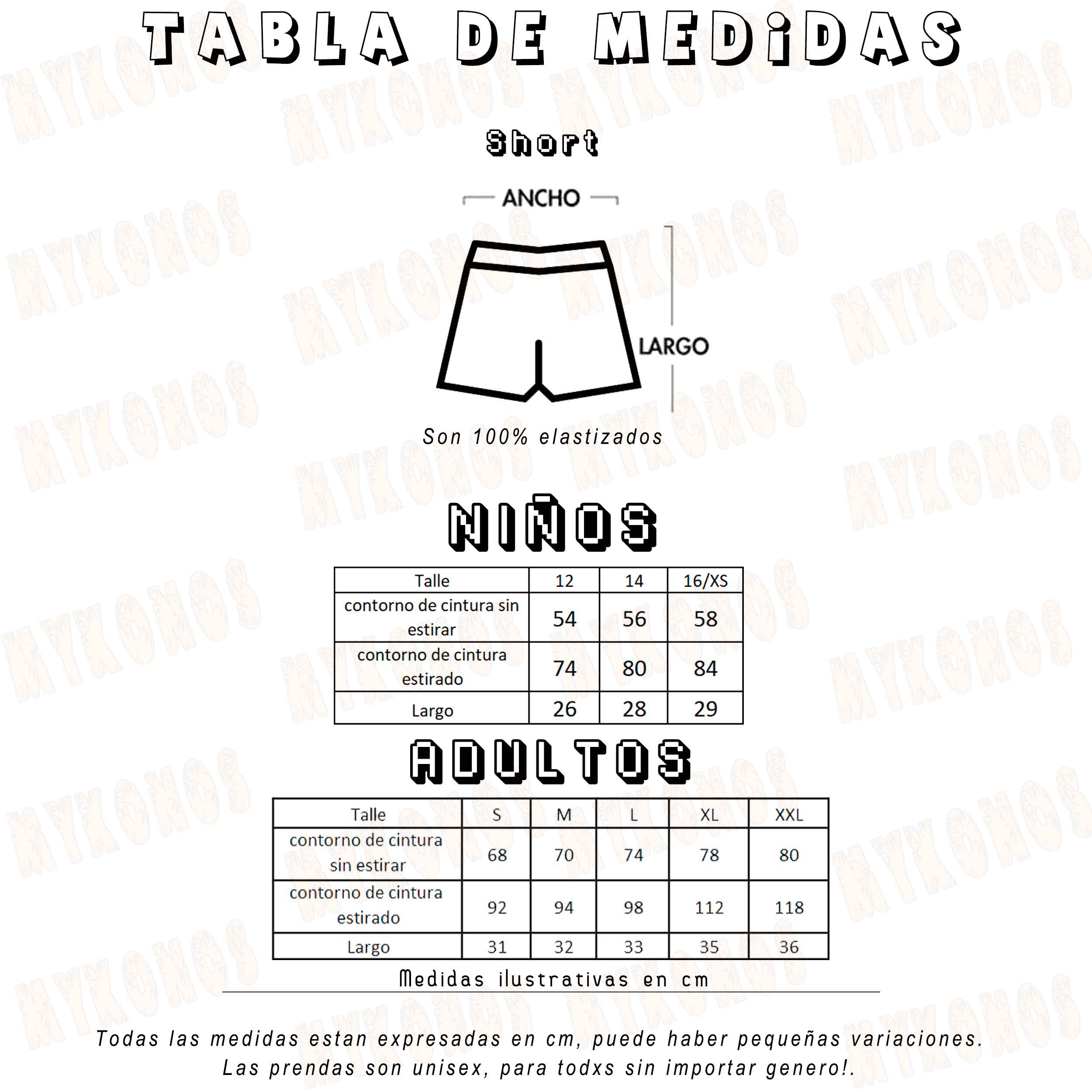 Short Quimica ~ Unisex