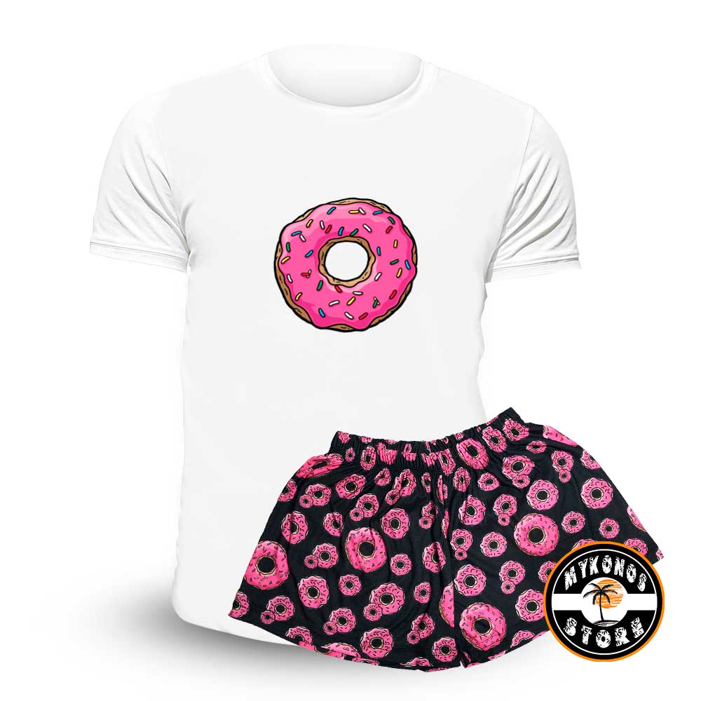 Pijama Corto Donas Unisex ~ Kids