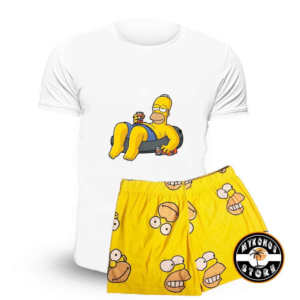 Pijama Corto Homero Unisex